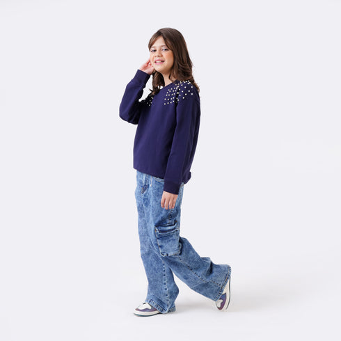 PEARLS SWEATSHIRT